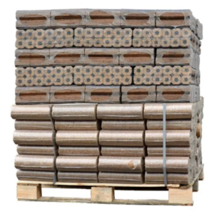 Gemischte Palette aus Pini Kay Holzbriketts + Nestro Mix (960 kg)
